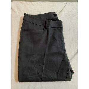Oobe Pants Womens 14 (36 X 33) Gray Straight Dress Business Work